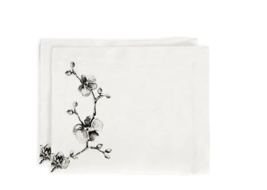 Michael Aram Bath Michael Aram Black Orchid Fingertip Towel Set