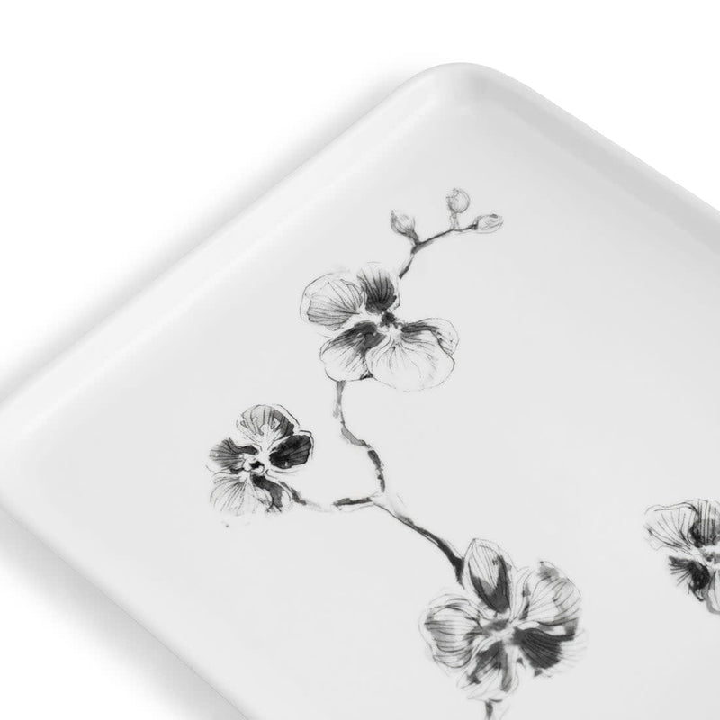 Michael Aram Bath Orchid Porcelain Vanity Tray