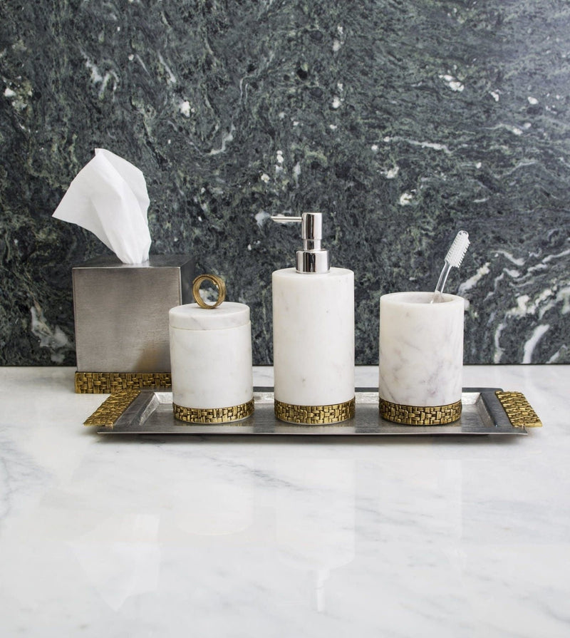 Michael Aram Bath Palm Box Container
