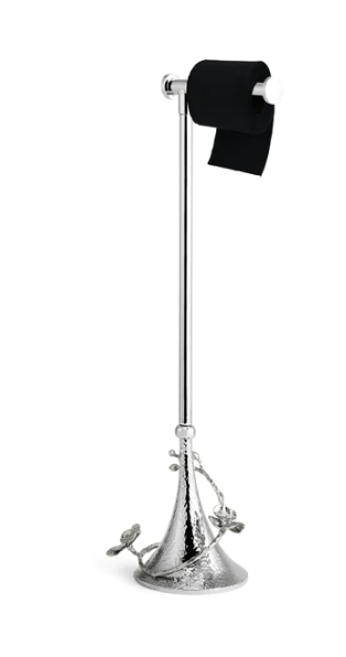 Michael Aram Bath White Orchid Toilet Paper Stand