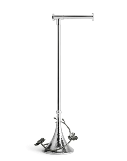 Michael Aram Bath White Orchid Toilet Paper Stand