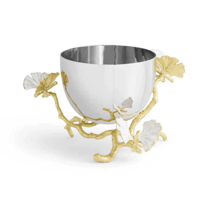 Michael Aram Bowl Butterfly Ginkgo Gold Bowl - Nut