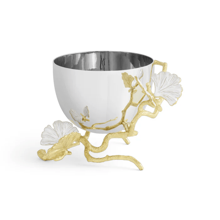 Michael Aram Bowl Butterfly Ginkgo Gold Bowl - Nut