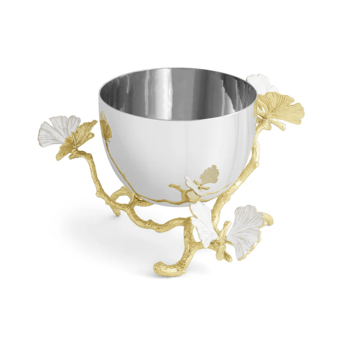 Michael Aram Bowl Butterfly Ginkgo Gold Bowl - Nut