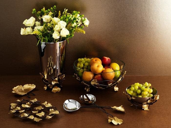 Michael Aram Bowls Golden Ginkgo Small Bowl