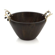 Michael Aram Bowls Olive Branch Gold Wood Bowl