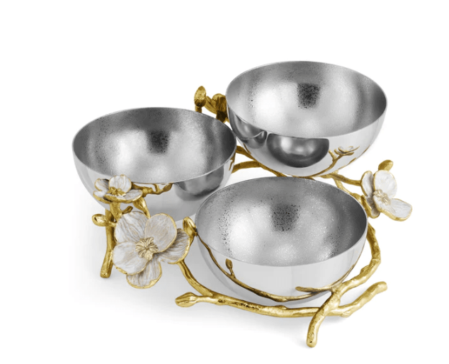 Michael Aram Bowls Orchid Triple Bowl