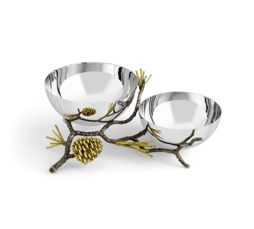 Michael Aram Bowls Pine Cone Double Bowl