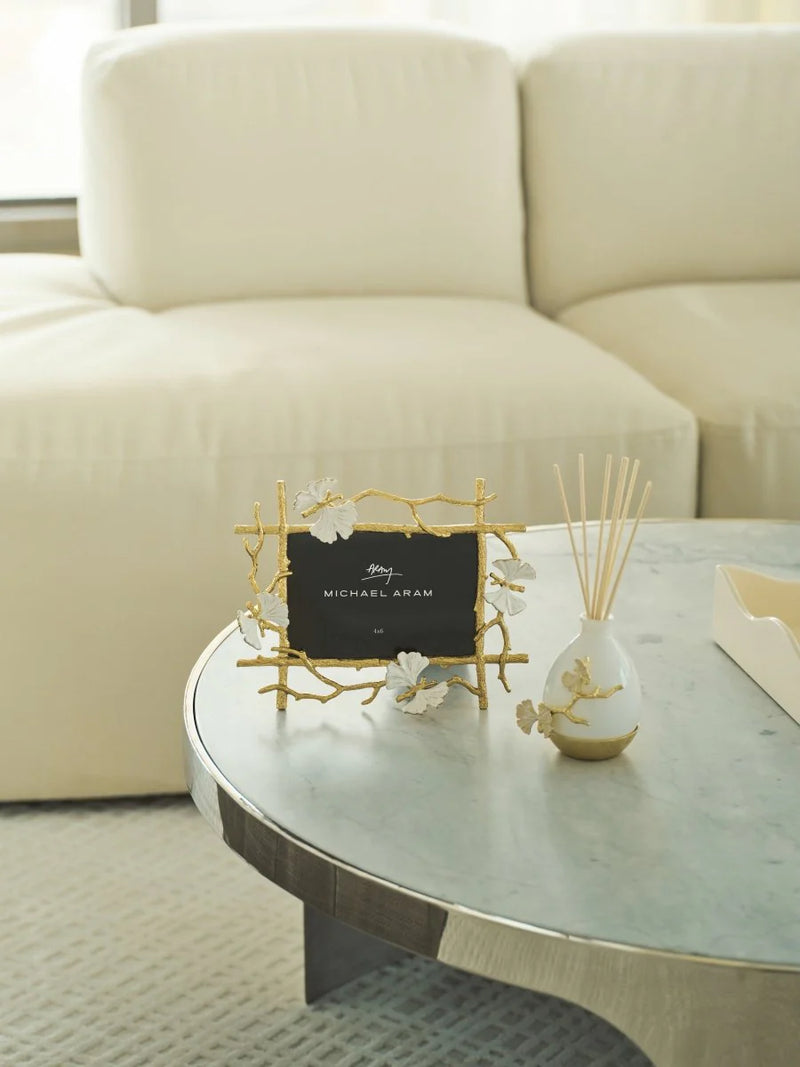 Butterfly Gingko Gold Scented Reed Diffuser