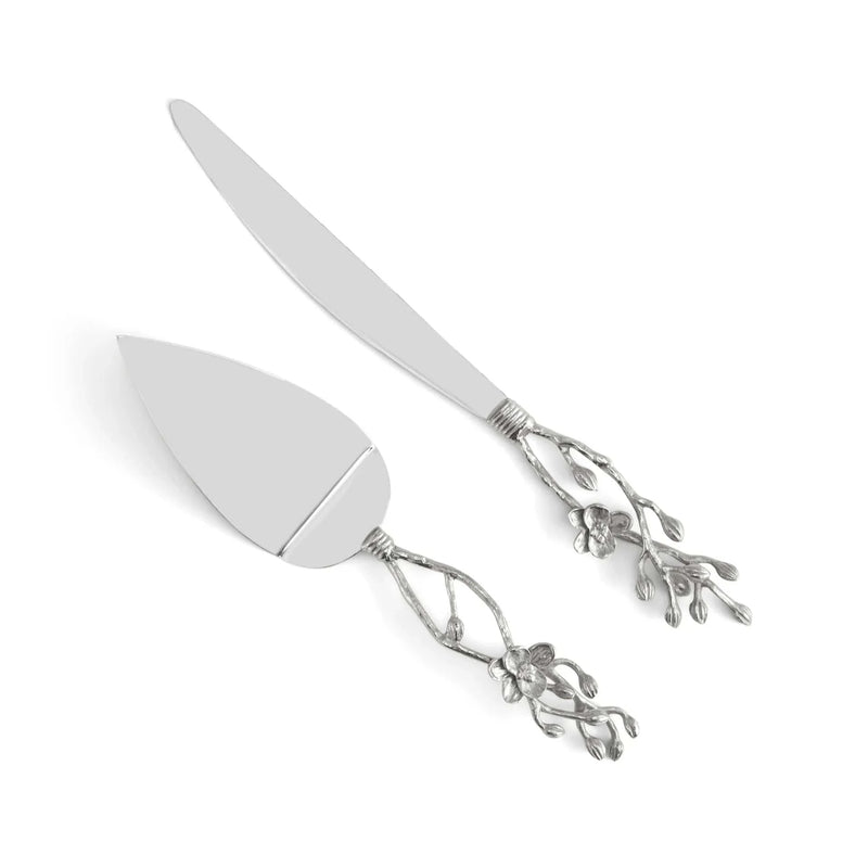 Michael Aram Cake Server White Orchid Wedding Cake Knife & Server Set