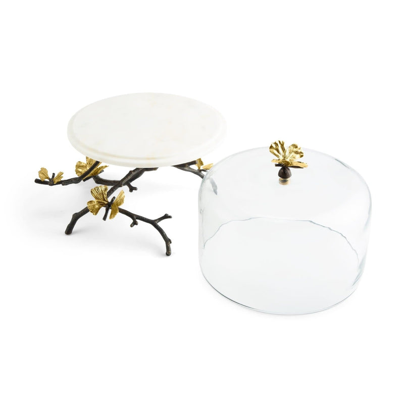 Michael Aram Cake Stand Michael Aram Butterfly Ginkgo Cake Stand w/ Dome
