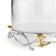 Michael Aram Cake Stand Michael Aram Butterfly Ginkgo Luxe Cake Stand with Dome