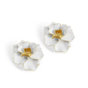 Michael Aram Candle Holders Gardenia Candleholders S/2
