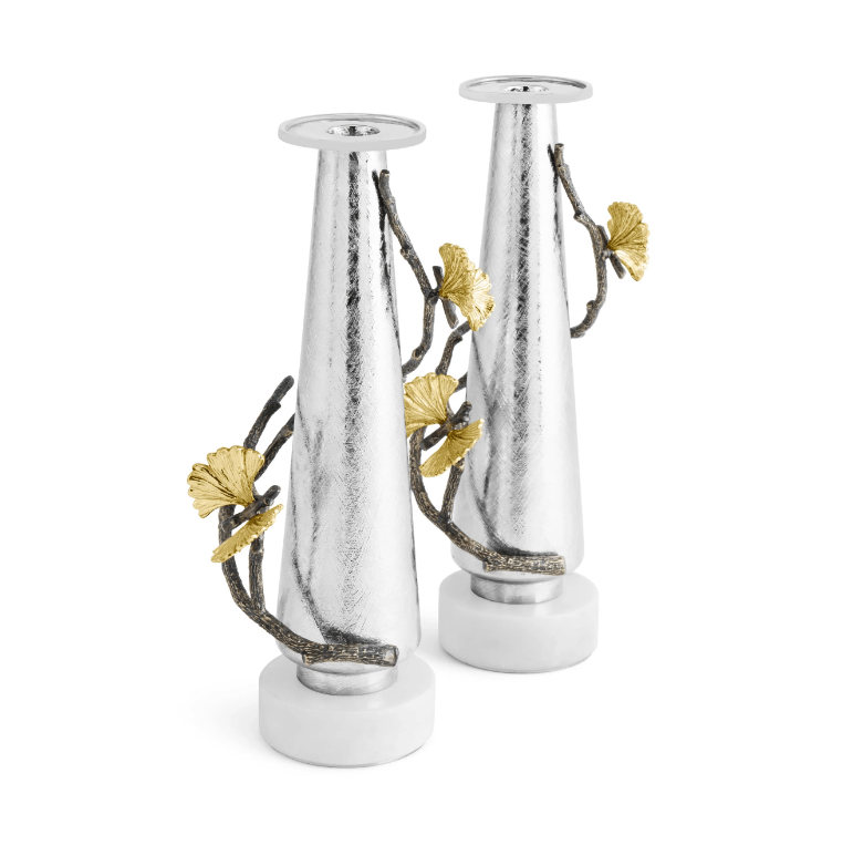 Michael Aram Candleholder Michael Aram Butterfly Ginkgo Gold Candleholders