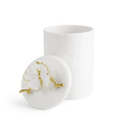 Michael Aram Canister Butterfly Ginkgo Gold Porcelain Canister - Medium