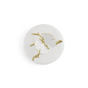 Michael Aram Canister Butterfly Ginkgo Gold Porcelain Canister - Medium