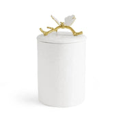 Michael Aram Canister Butterfly Ginkgo Gold Porcelain Canister - Medium