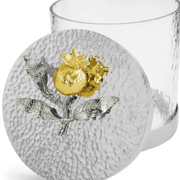 Michael Aram Canister Pomegranate Silver & Gold Canister - Extra Small