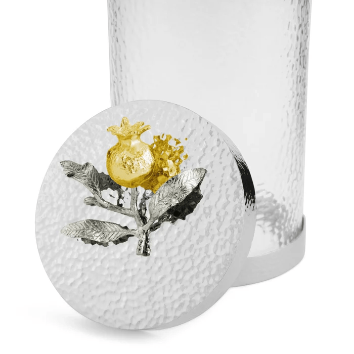 Michael Aram Canister Pomegranate Silver & Gold Canister - Large