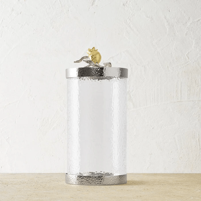 Michael Aram Canister Pomegranate Silver & Gold Canister - Large