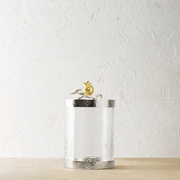 Michael Aram Canister Pomegranate Silver & Gold Canister - Small