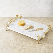 Michael Aram Cheese Board Butterfly Ginkgo Gold Cheeseboard with Spreader