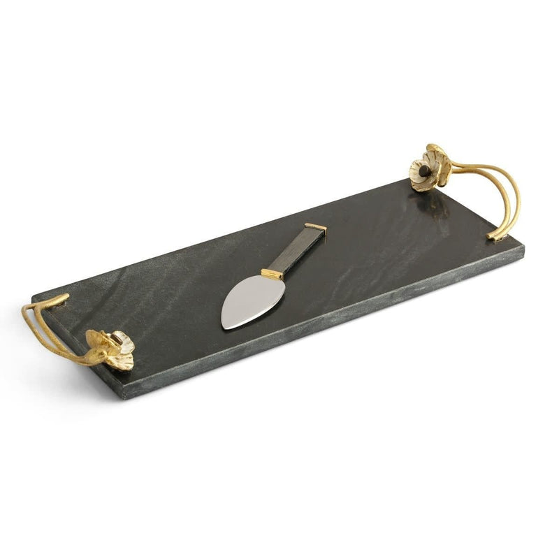 Michael Aram Cheese Board Michael Aram Anemone Small Cheese Board with Spreader