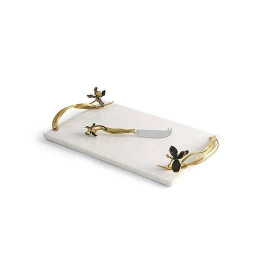 Michael Aram Cheese Board Michael Aram Black Iris Large Cheese Board with Knife
