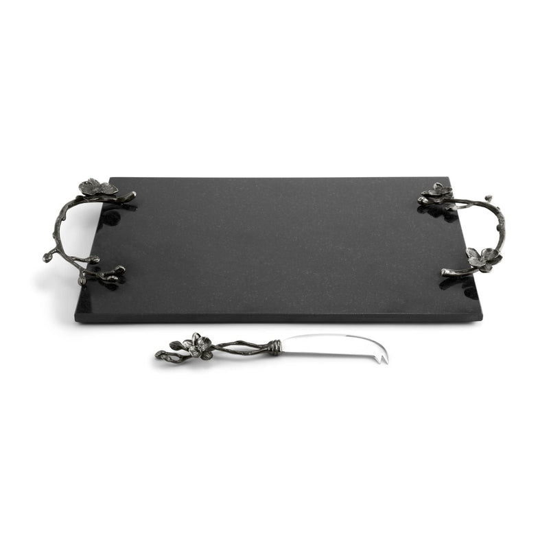 Michael Aram Cheese Board Michael Aram Black Orchid Cheese Board w/ Knife Large