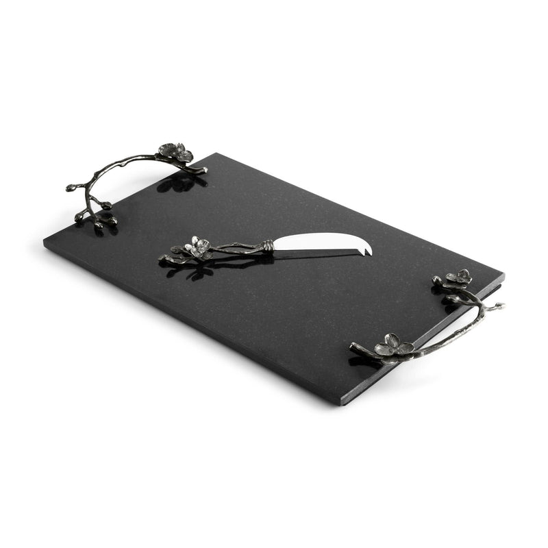 Michael Aram Cheese Board Michael Aram Black Orchid Cheese Board w/ Knife Large