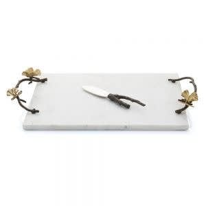 Michael Aram Cheese Board Michael Aram Butterfly Ginkgo cheeseboard with Knife