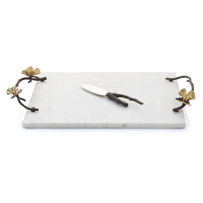 Michael Aram Cheese Board Michael Aram Butterfly Ginkgo cheeseboard with Knife