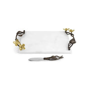 Michael Aram Cheese Board Michael Aram Dogwood Small Cheeseboard and knife