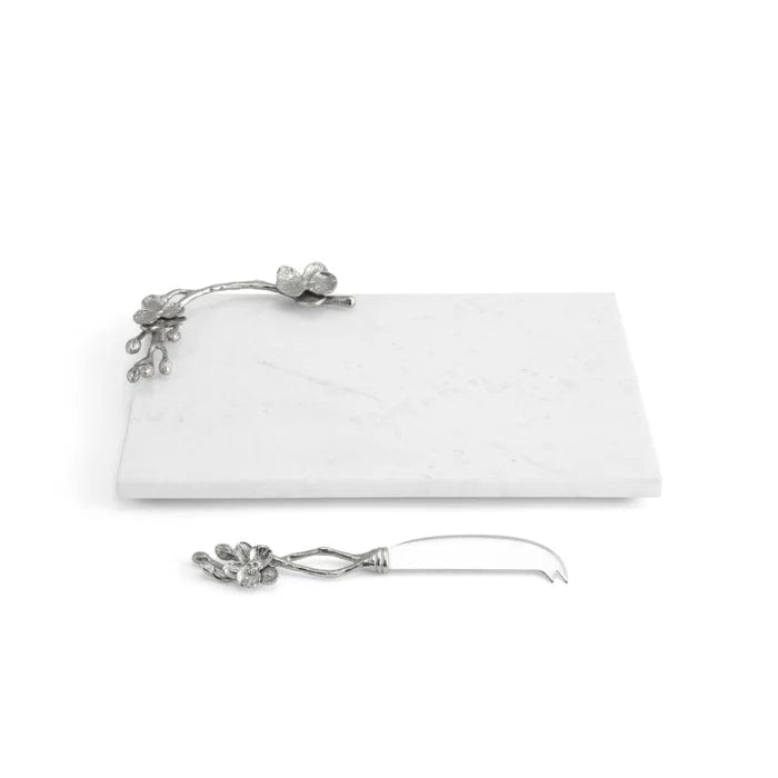 Michael Aram Cheese Board Michael Aram White Ochid Small Cheeseboard with Knife