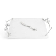 Michael Aram Cheese Board Silver Orchid Cheeseboard with Knife