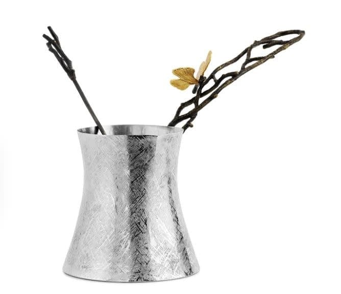 Michael Aram coffee pot Michael Aram Butterfly Ginkgo Large Coffee Pot w/ Spoon