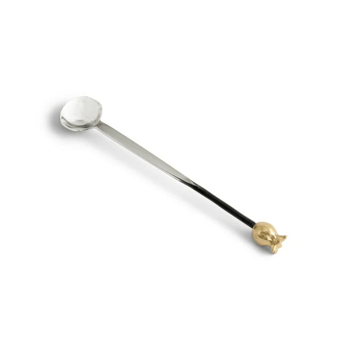 Michael Aram coffee pot Pomegranate Silver & Gold Coffee Pot w/ Spoon