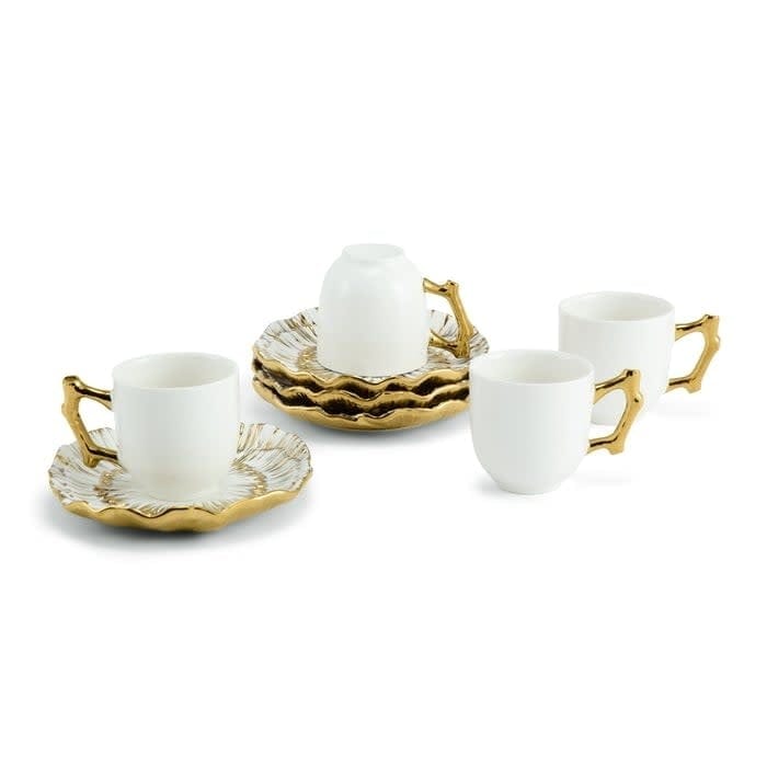 Michael Aram Coffee & Tea Michael Aram Anemone Demitasse Set