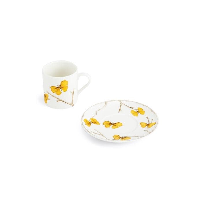 Michael Aram Coffee & Tea Michael Aram Butterfly Ginkgo Demitasse Set