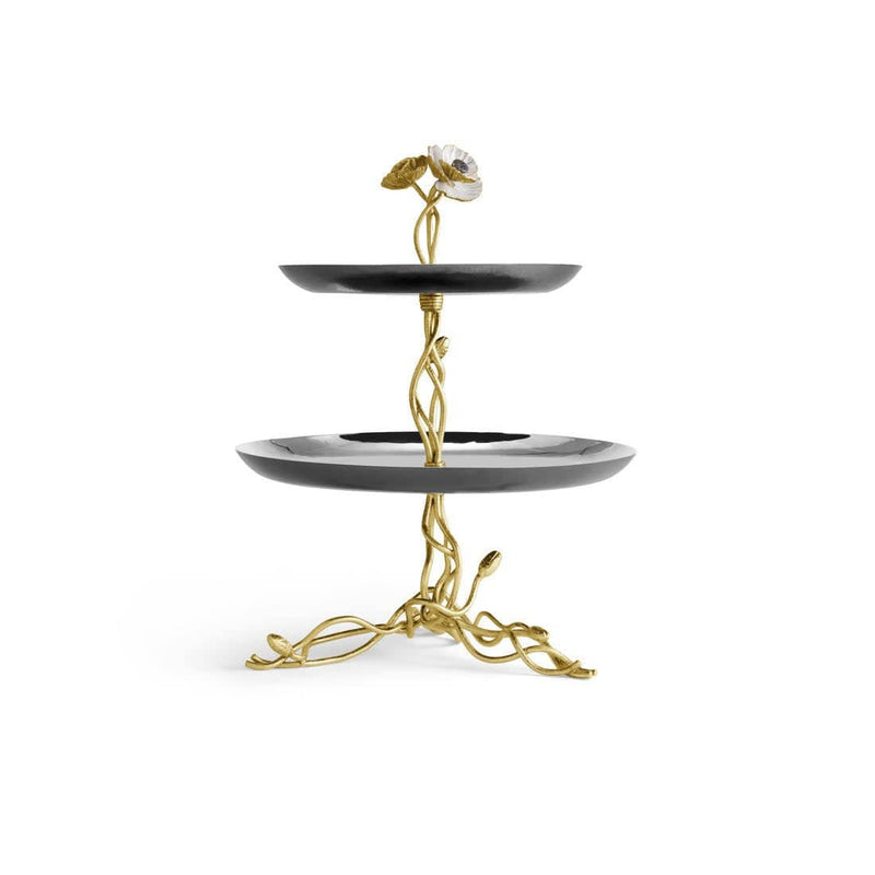 Michael Aram Etagere Michael Aram Anemone 2-Tier Etagere
