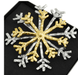 Michael Aram Fall Snowflake Cocktail Napkin Holder