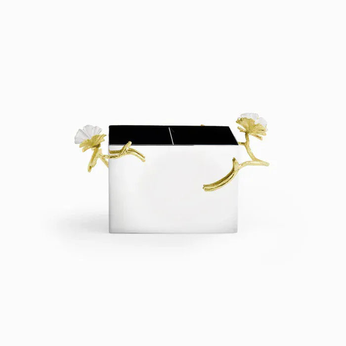 Michael Aram Flatware & Serving Utensils Butterfly Gingko Gold Cutlery Holder