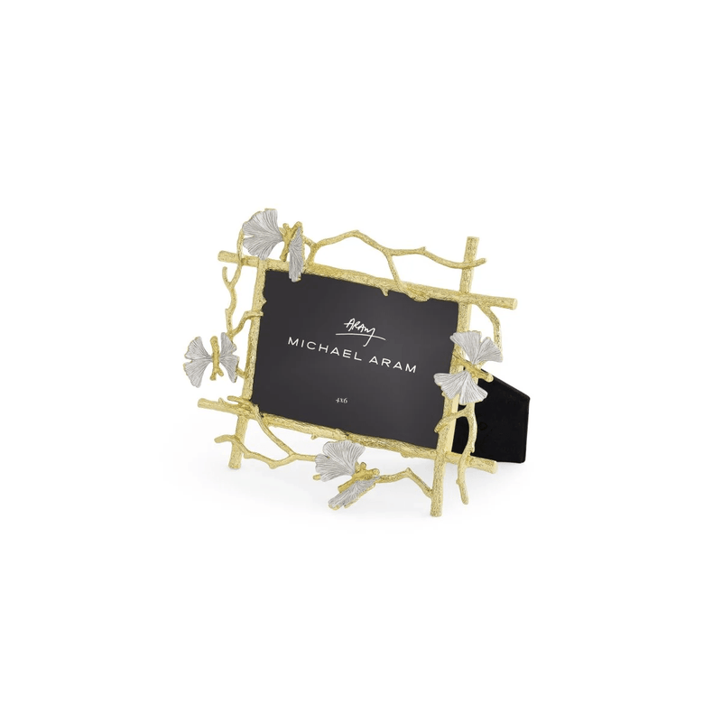 Michael Aram Frame Butterfly Ginkgo Gold Frame - 4x6