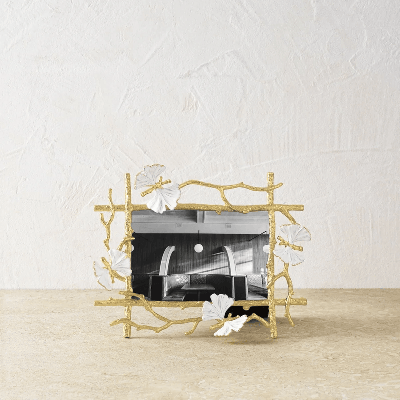 Michael Aram Frame Butterfly Ginkgo Gold Frame - 4x6
