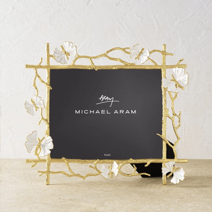 Michael Aram Frame Butterfly Ginkgo Gold Frame - 8x10