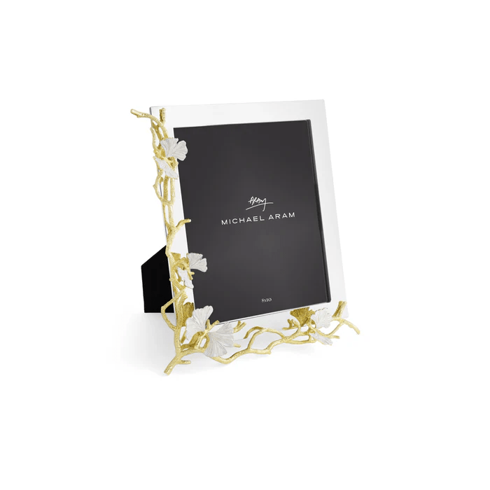 Michael Aram Frame Butterfly Ginkgo Gold Reflective Frame - 8x10
