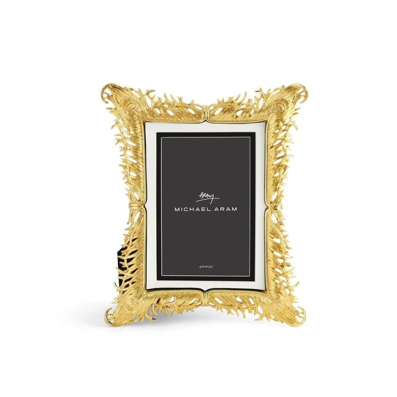 Michael Aram Frame Plume Gold Frame