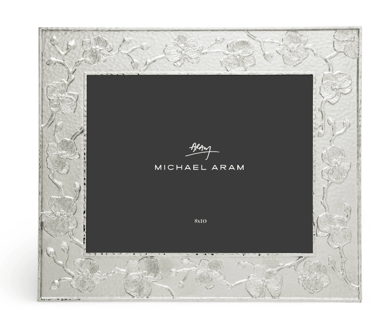 Michael Aram Frame White Orchid Sculpted Frame - 8x10