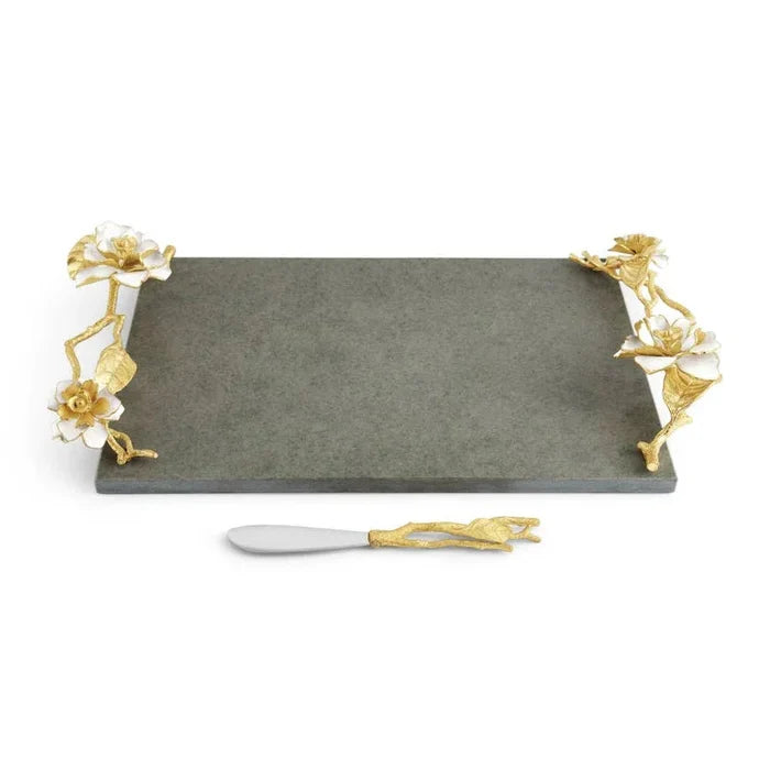 Gardenia Cheeseboard with Knife