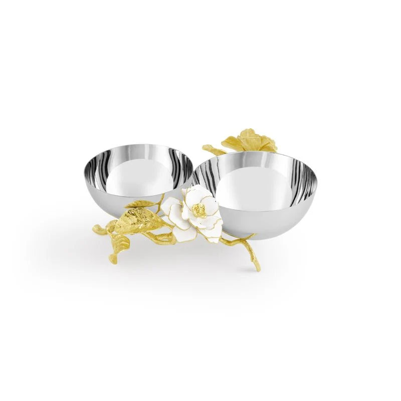 Gardenia Double Dish